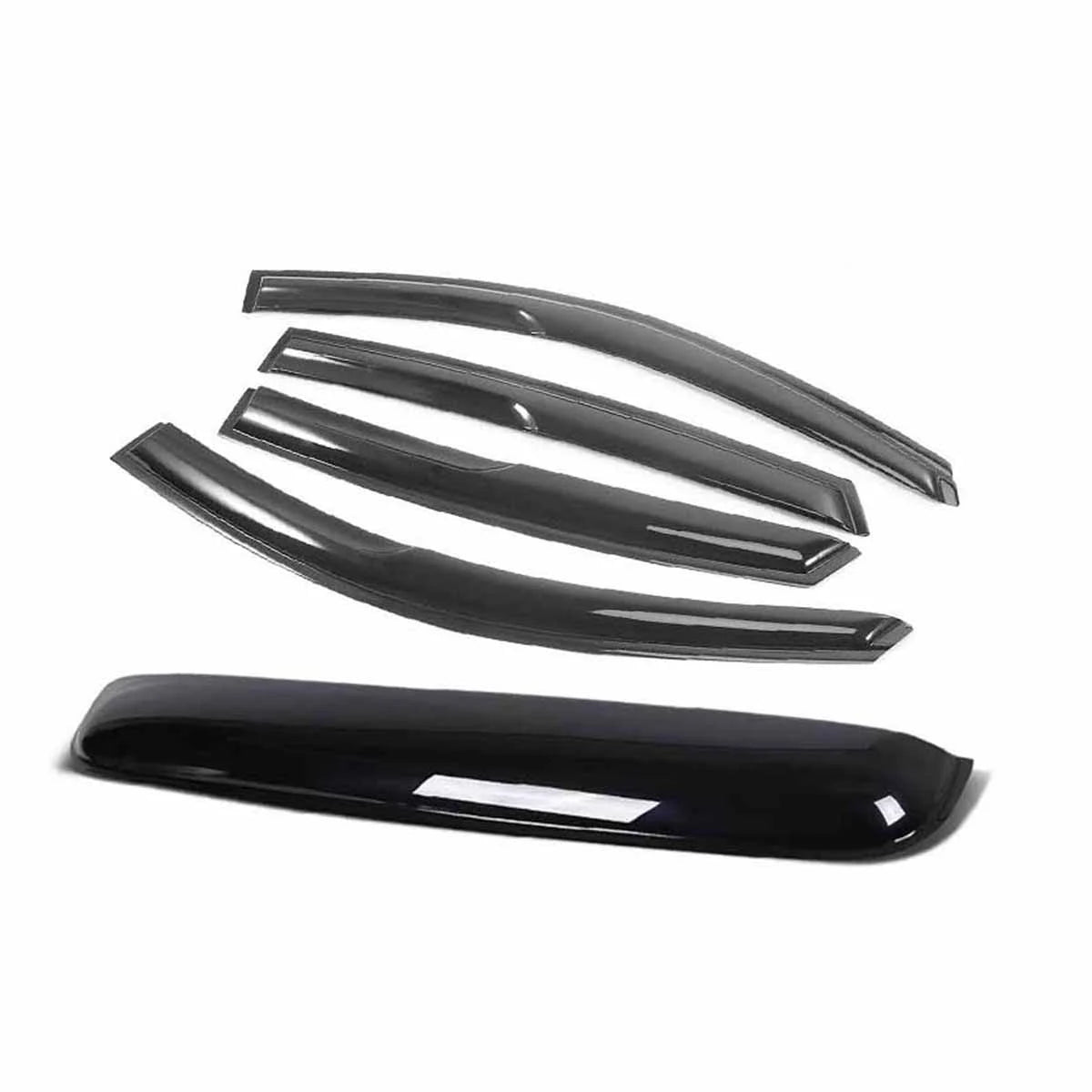 Window Deflector Window Visor Rain Guards 5PCS N656959