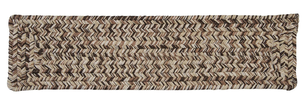 Weathered Brown Braided Rug O8583