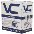 Cat6 UTP 23AWG 8C Solid Bare Copper Plenum Bulk Ethernet Cable C738270