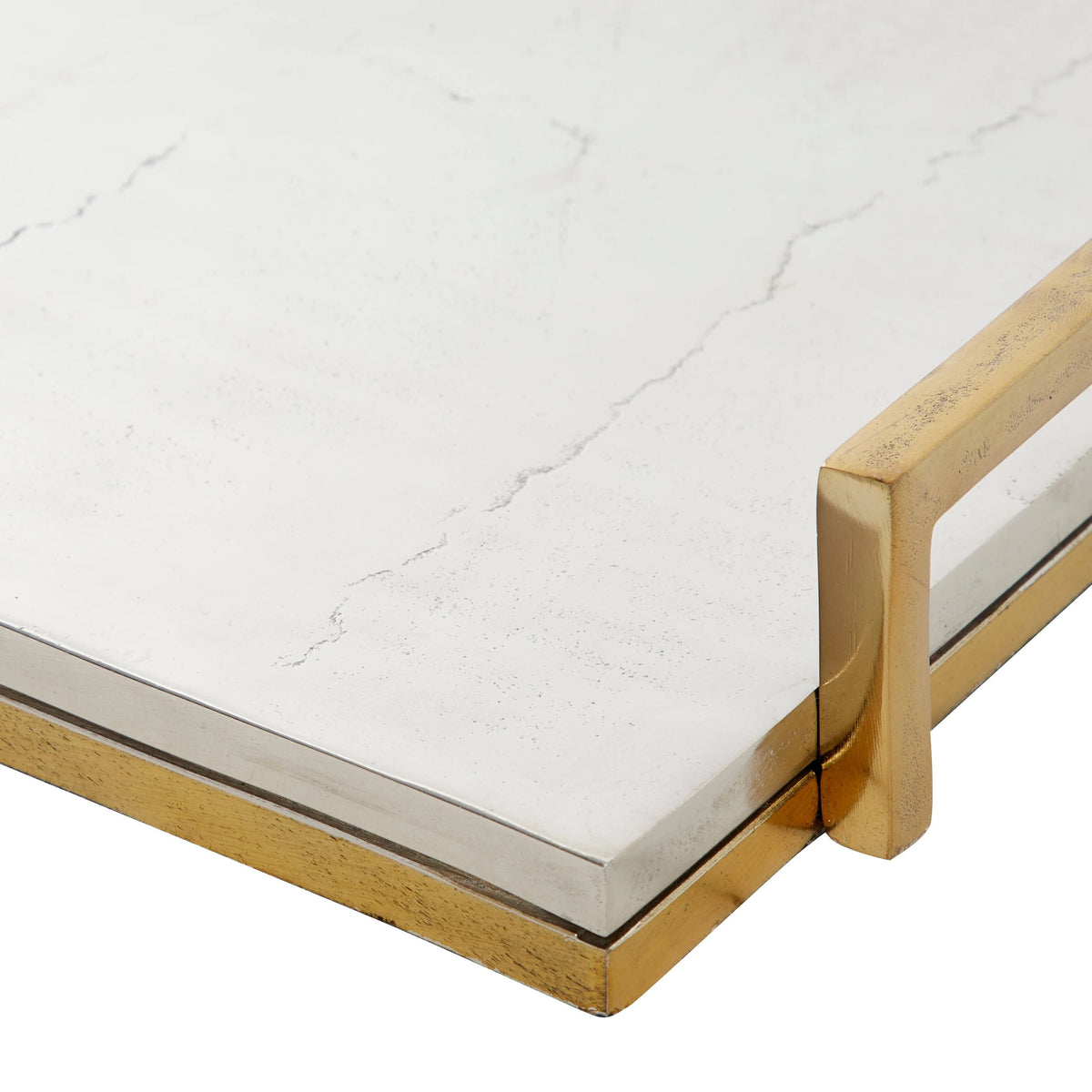 Aluminum Cast Tray, Set of 2 I92195