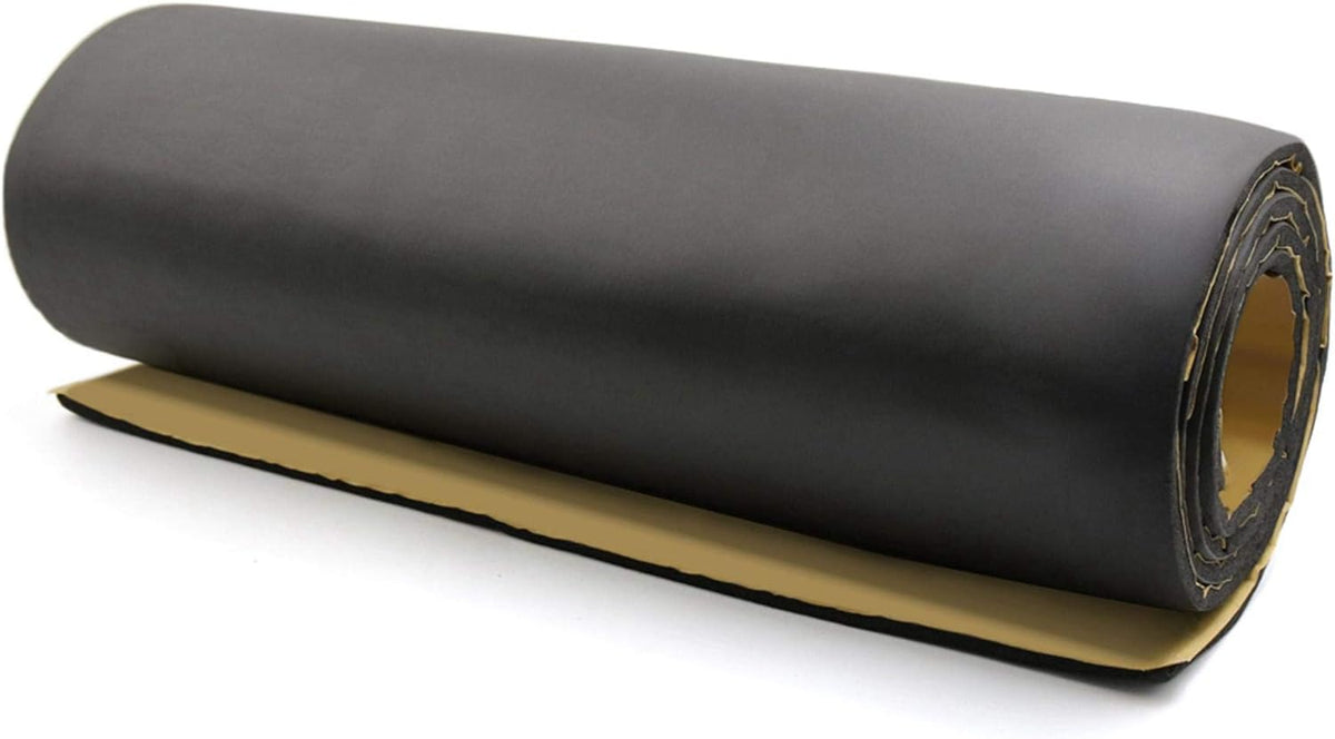 315mil Acoustic Absorption Heatproof Wave Foam Mat 21.5sqft Pack of 2 E673
