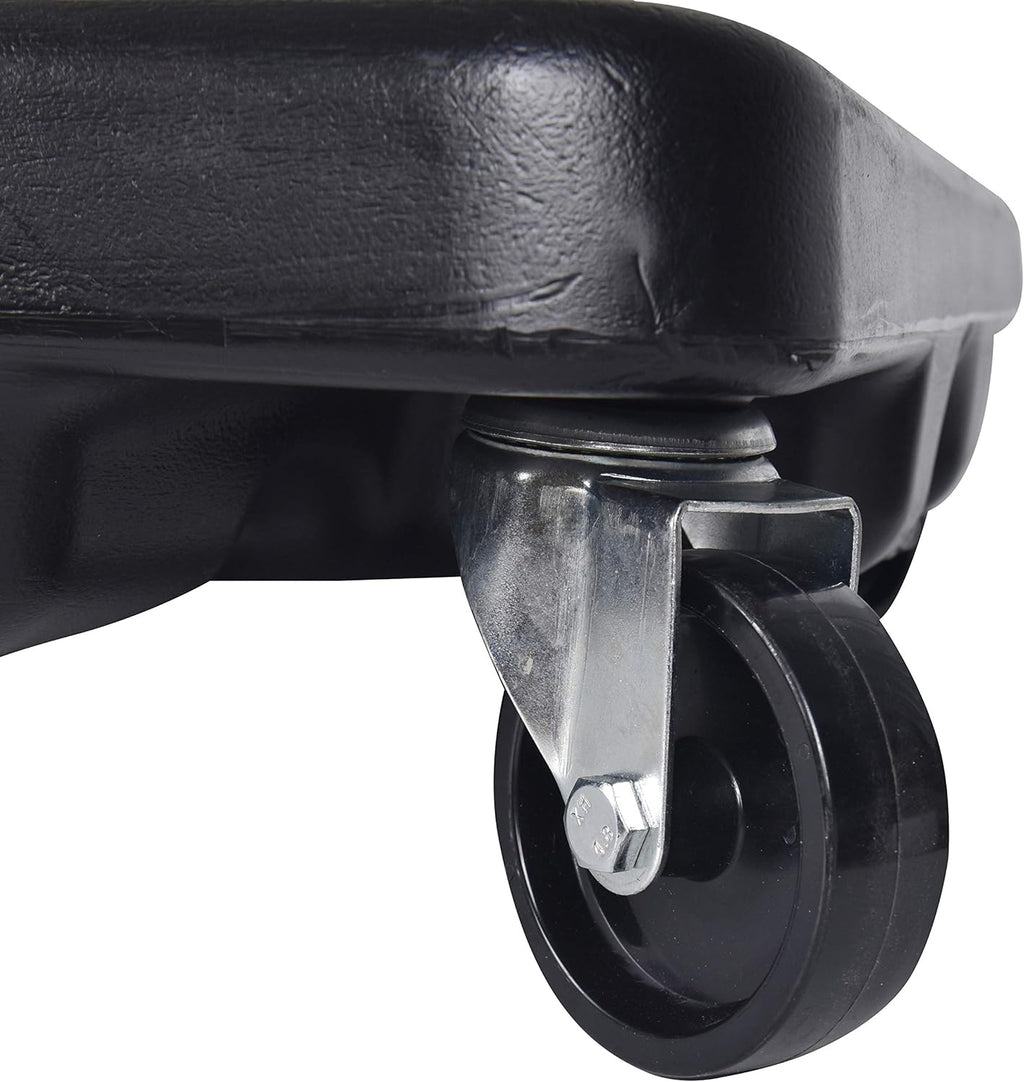 17 Gallon Low Profile Portable Oil Drain Pan with 8 Feet Evacuation Hose K24210