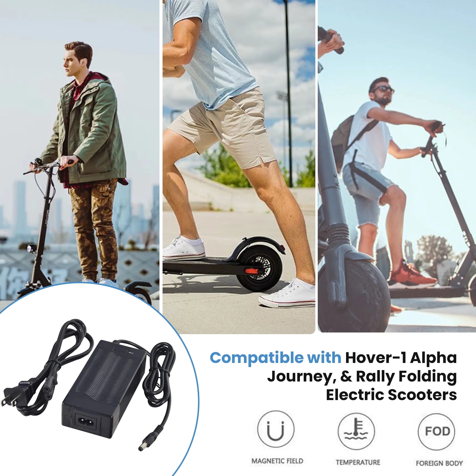 42 Volt Charger for Folding Electric Scooters I1671
