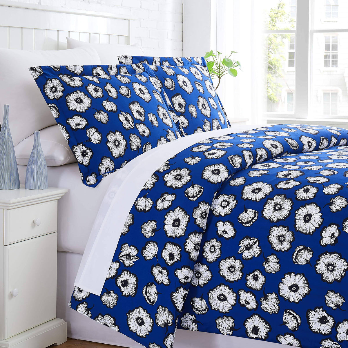 Blue 3 pc. Duver Cover Set C29617