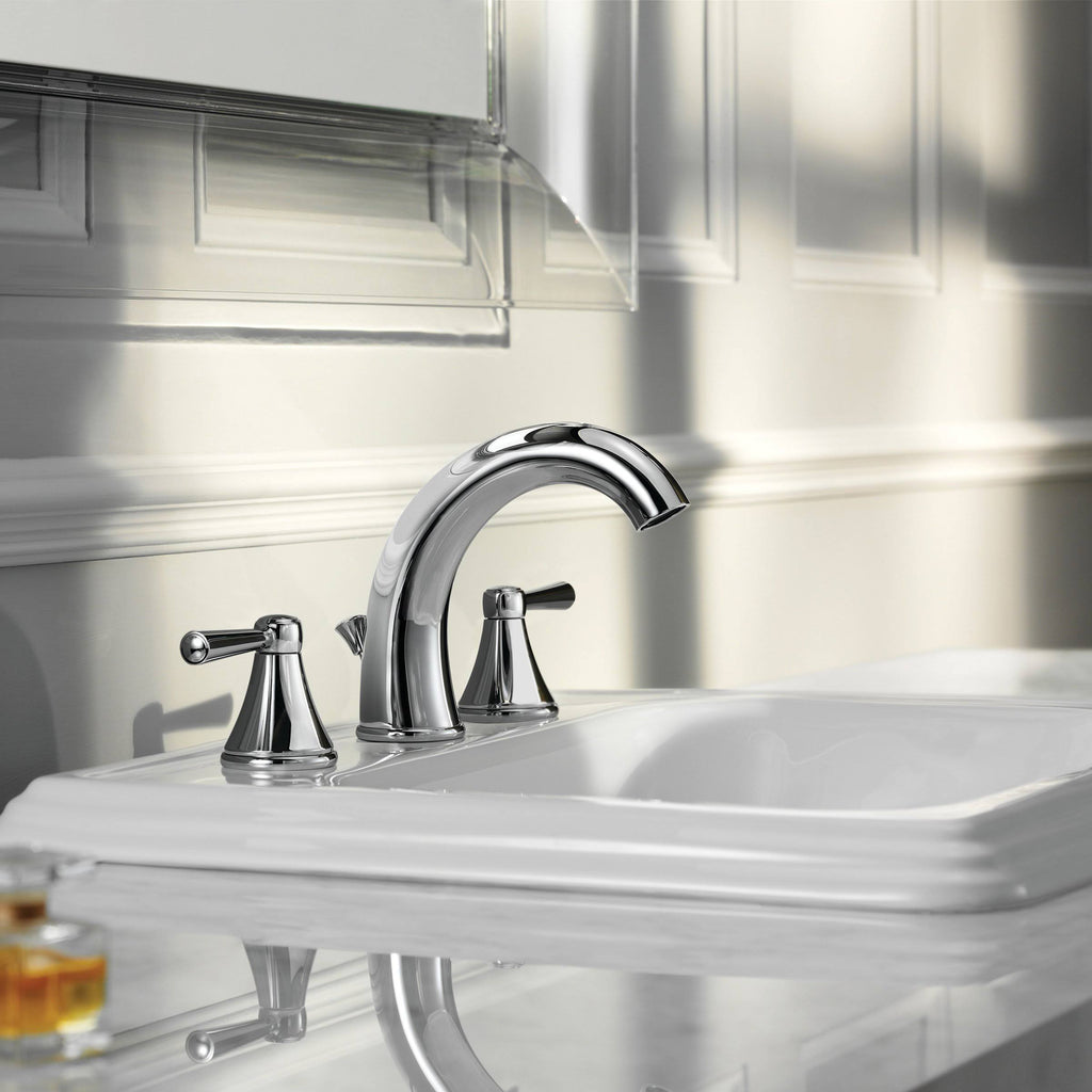 Polished Chrome Widespread Bathroom Faucet M945883