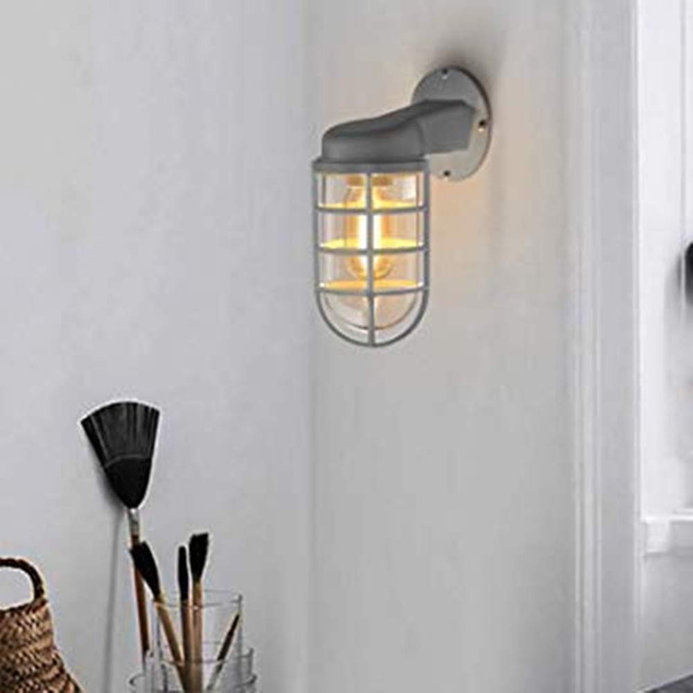 Green Finish Metal Cage Wall Sconce W32695
