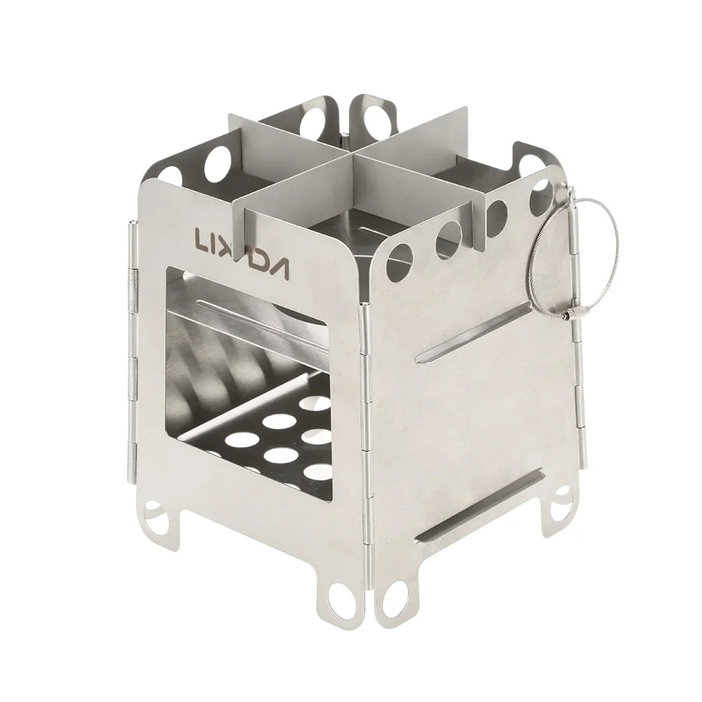 Portable Stainless Steel Wood Stove X8982