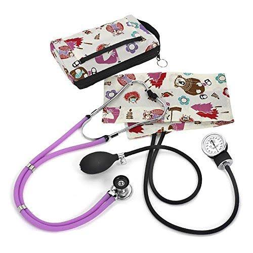 Hunter Green Aneroid Sphygmomanometer and Stethoscope Kit L73276