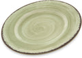 9x22 Jade Melamine Salad Plate A5894