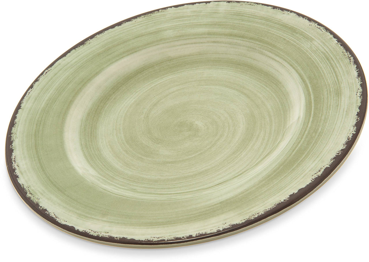 9x22 Jade Melamine Salad Plate A5894