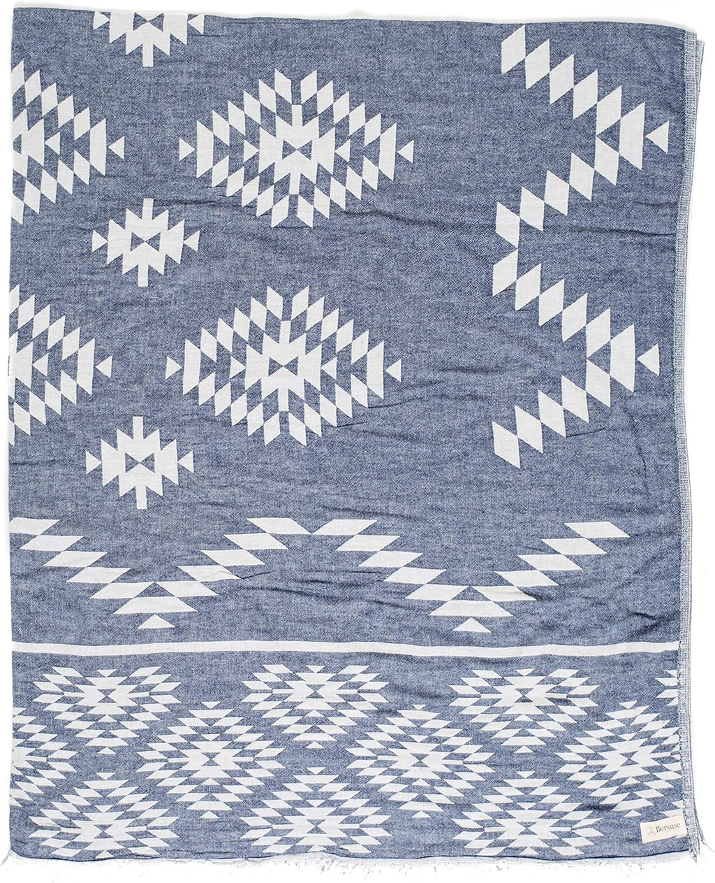 100% Cotton Silver Grey Throw Blanket Turkish Towel Z50171