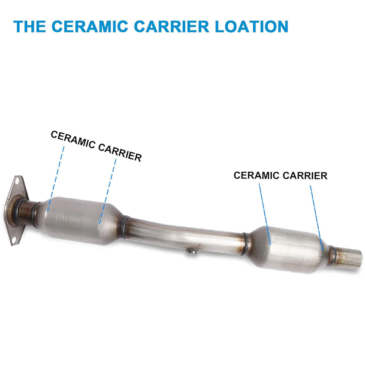 Stainless Steel Catalytic Converter with Gasket J199874