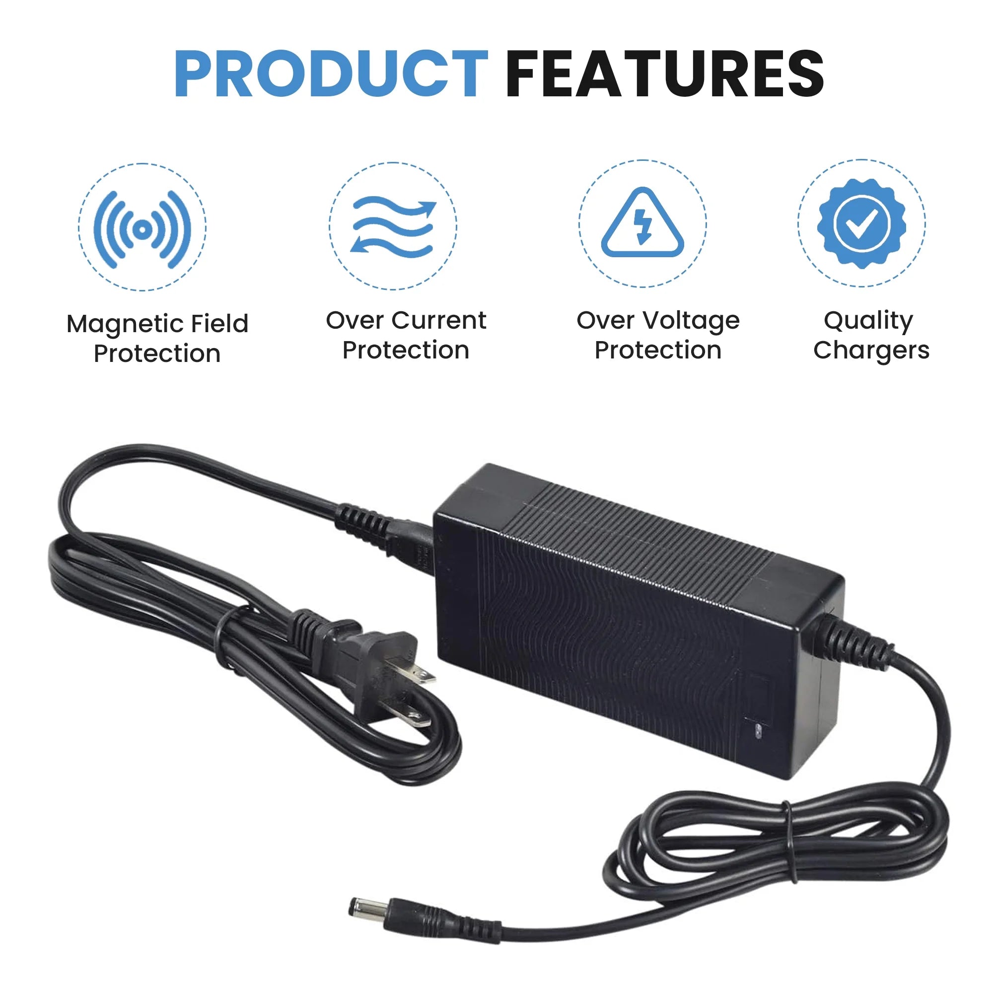 42 Volt Charger for Folding Electric Scooters I1671