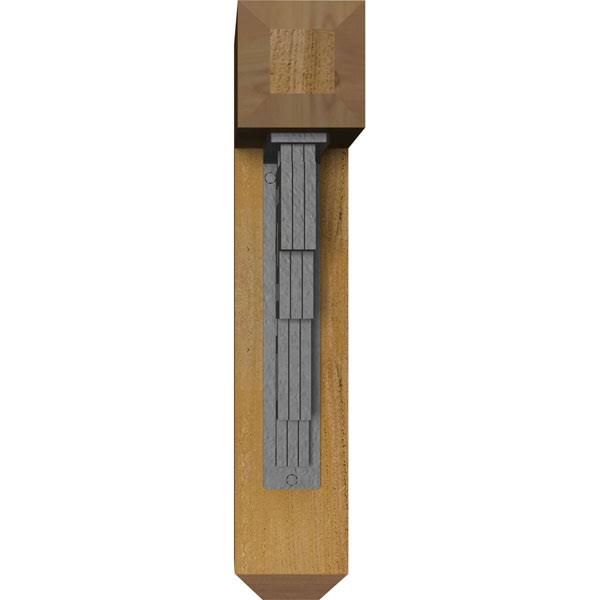 Rough Sawn Western Red Cedar Bracket B78565