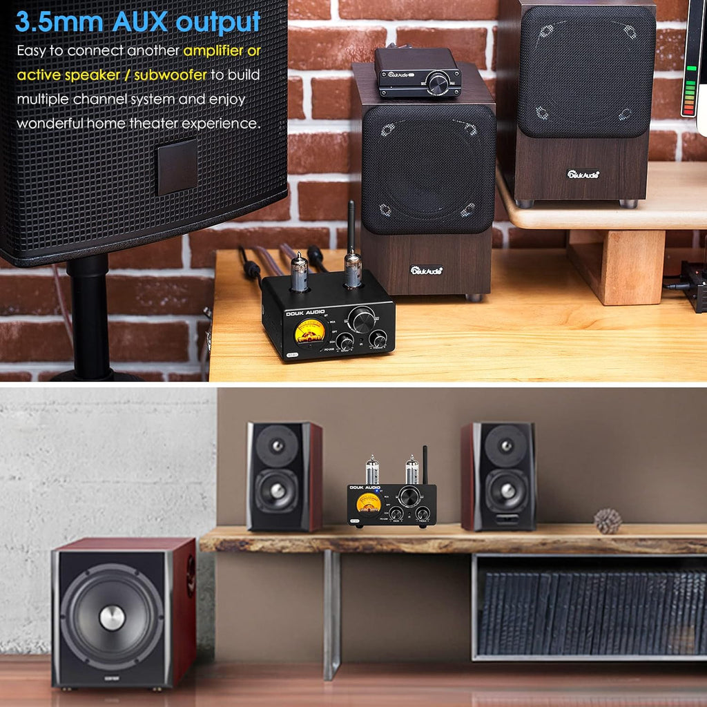 2 Channel 200W Bluetooth Vacuum Tube Amplifier R3147