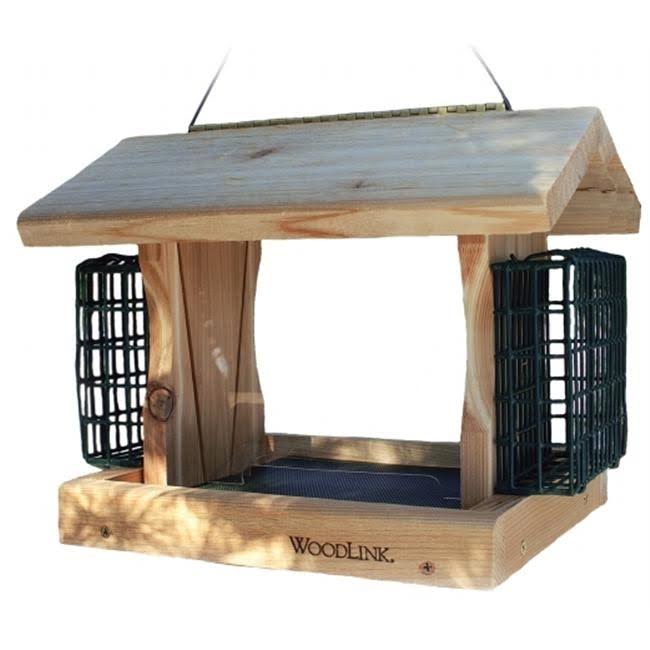 Cedar Feeder with Suet Cages L65352