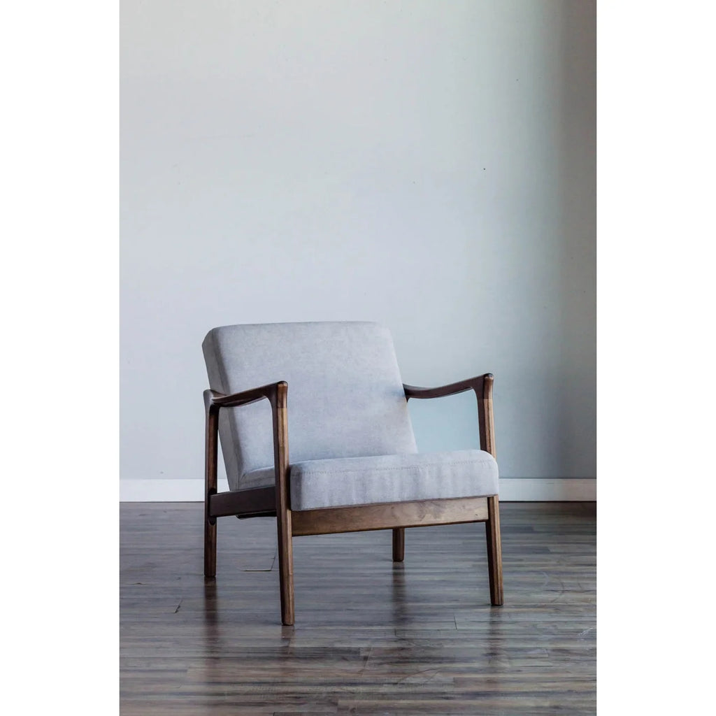 Light Grey Lounge Chair Q844403