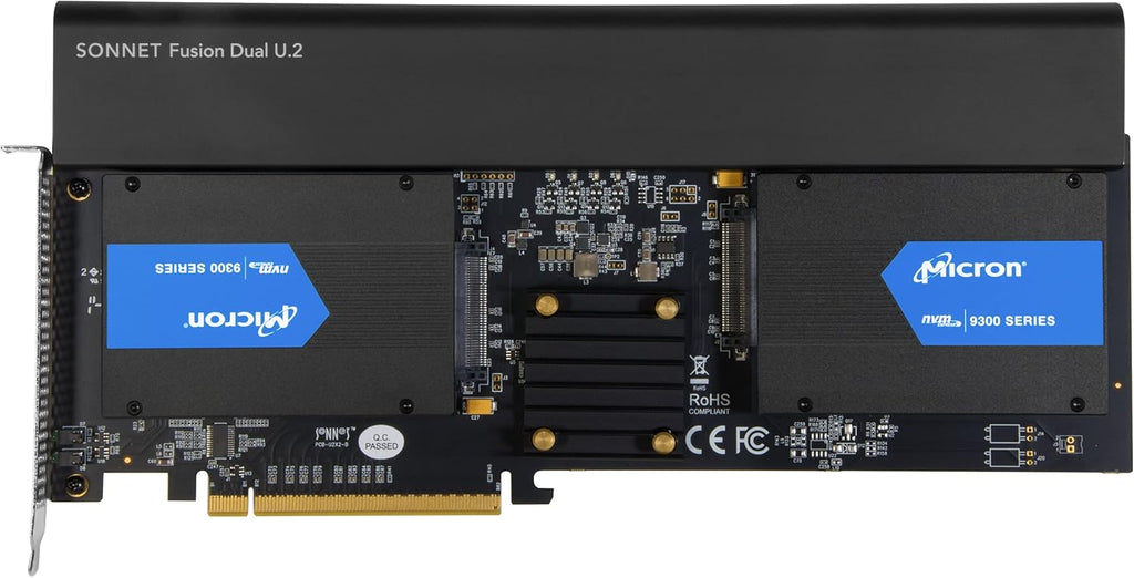 Dual U.2 SSD PCIe Card J237
