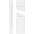 Two Equal Raised Panel PVC Pilaster (Pair) V2268