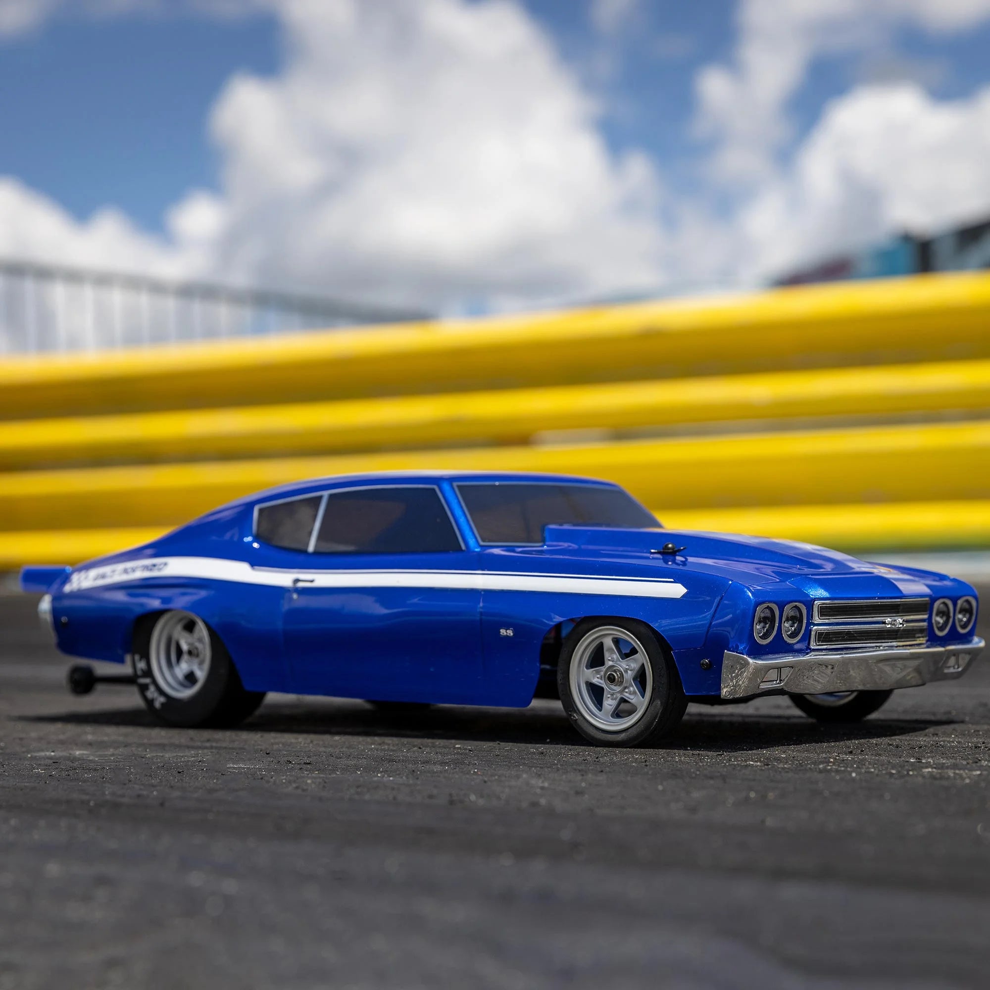 Blue 1/16 2 Wheel Drive Mini No Prep Drag Car RTR G991