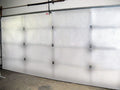 White Reflective Foam Core 2 Car Garage Door Insulation Kit 16FT x 8FT R Value 8.0 M6652