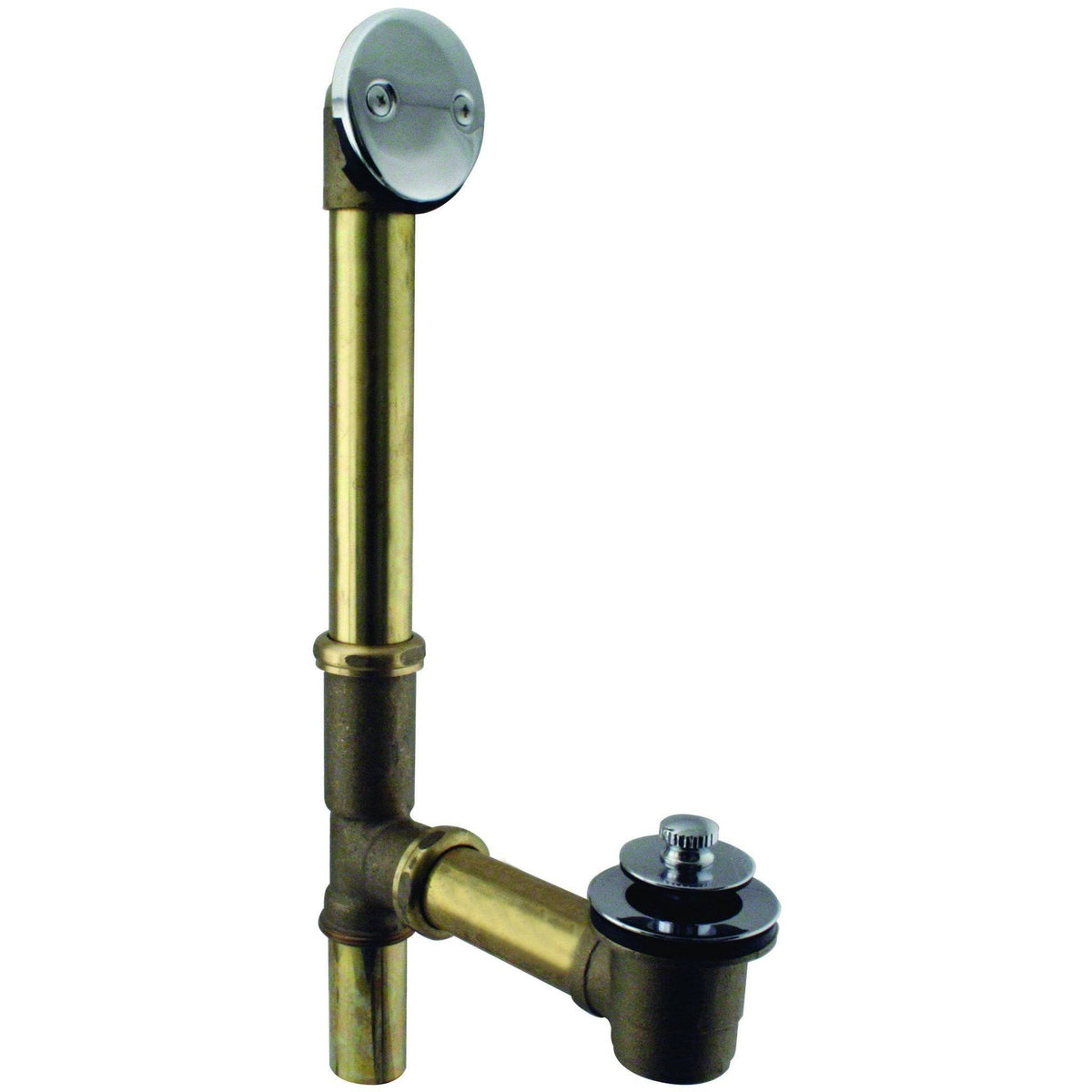 Polished Nickel Pull Drain Bath Waste C837