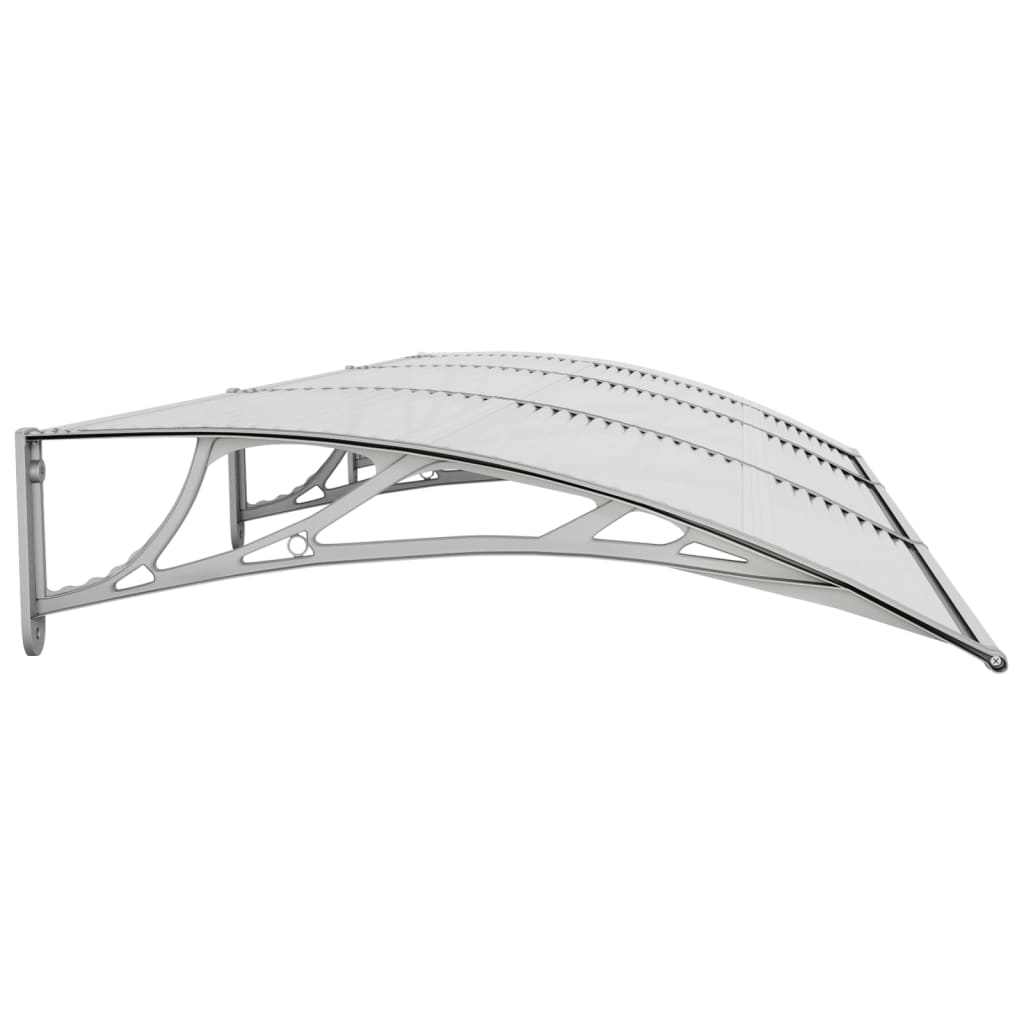 Gray Polycarbonate Door Canopy L1230