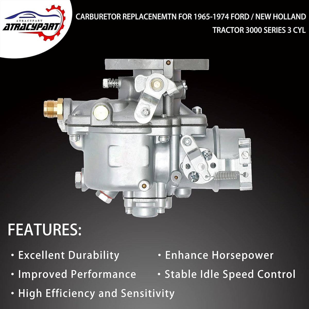 Carburetor for Ford New Holland Tractor 3000 Series 3 Cyl F24786