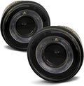 Smoked Lens LED Halo Projector Fog Lights Assembly Pack of 2 L8318