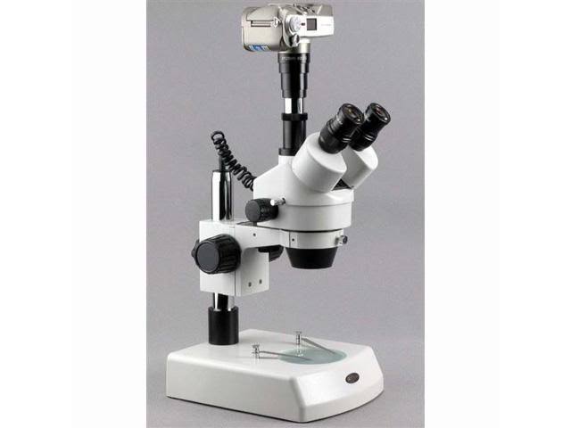 3.5X-90X Trinocular Stereo Zoom Microscope with Dual Halogen Lights and 9MP Camera N9409