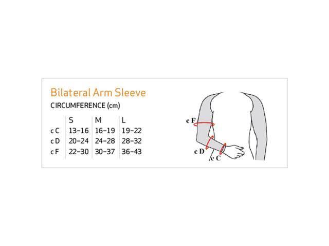Active Massage Arm Sleeve, Medium - Black V611