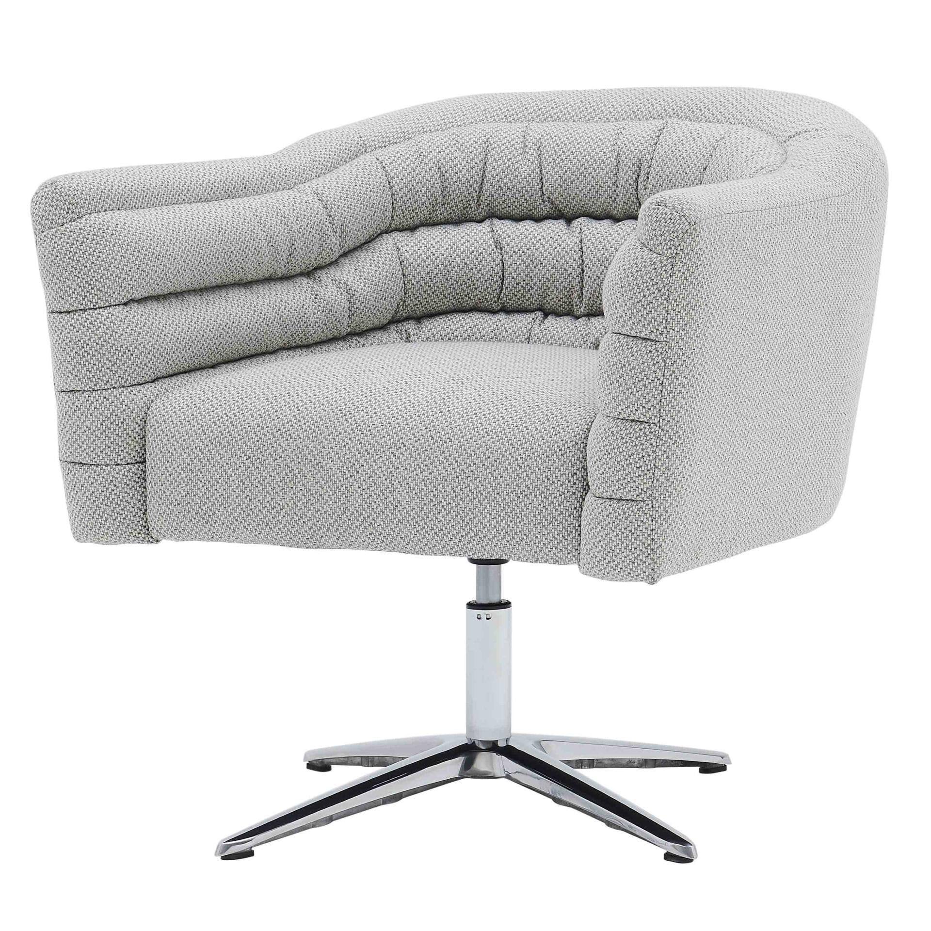 Fabric Swivel Chair Y6527