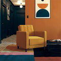 Pink Velvet Tufted Accent Chair N37284
