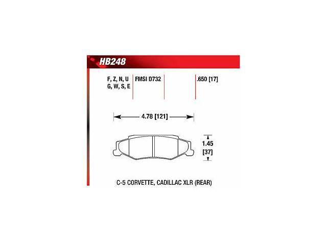 Blue 9012 Disc Brake Pad S1281