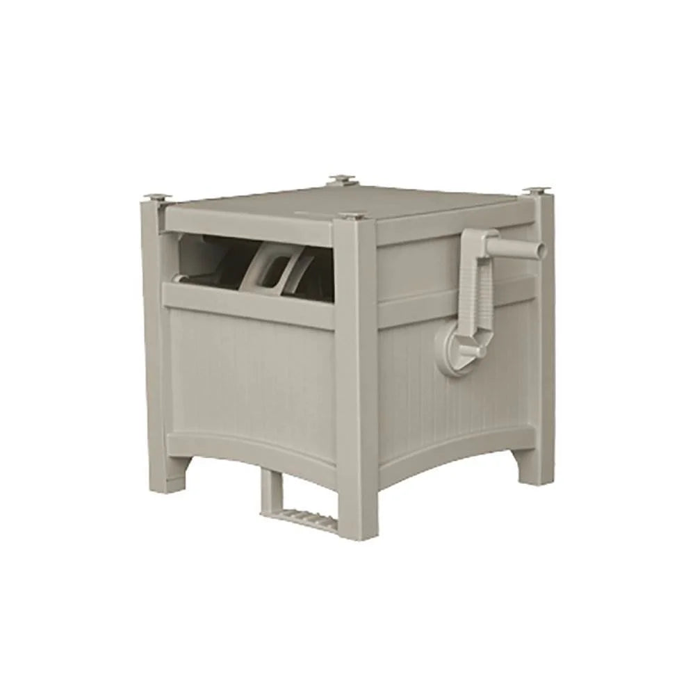 Taupe Garden Hose Reel Hideaway (3 Pack) C579