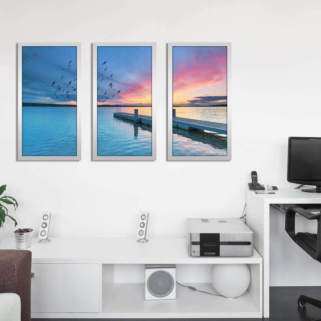 3 Piece Framed Photographic Print Set F753564