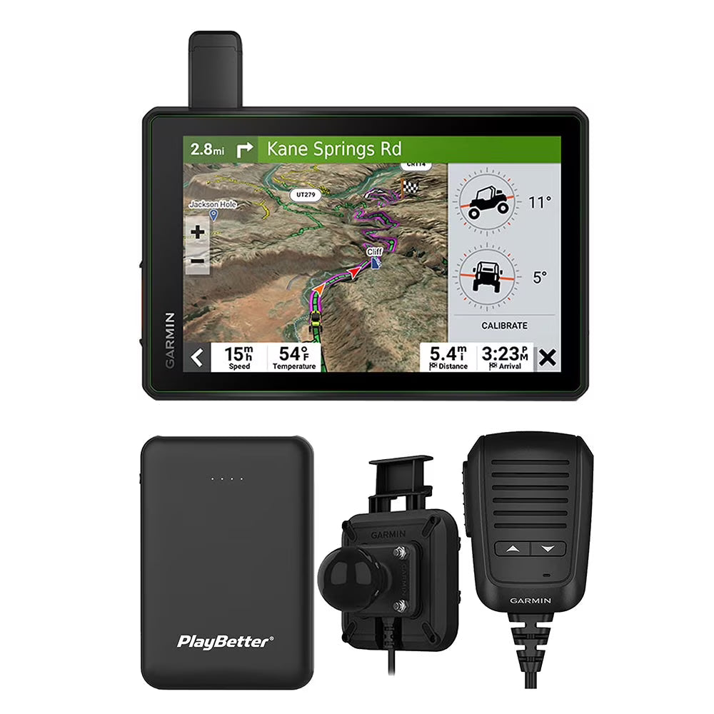8-Inch Rugged Powersport GPS with Group Tracking & Ride Radio Q1161