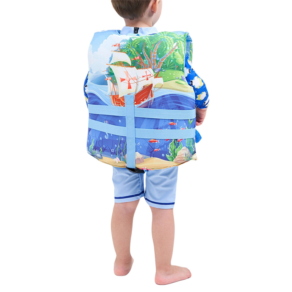 Cartoon Swim Vest with Adjustable Safety Strap V226333