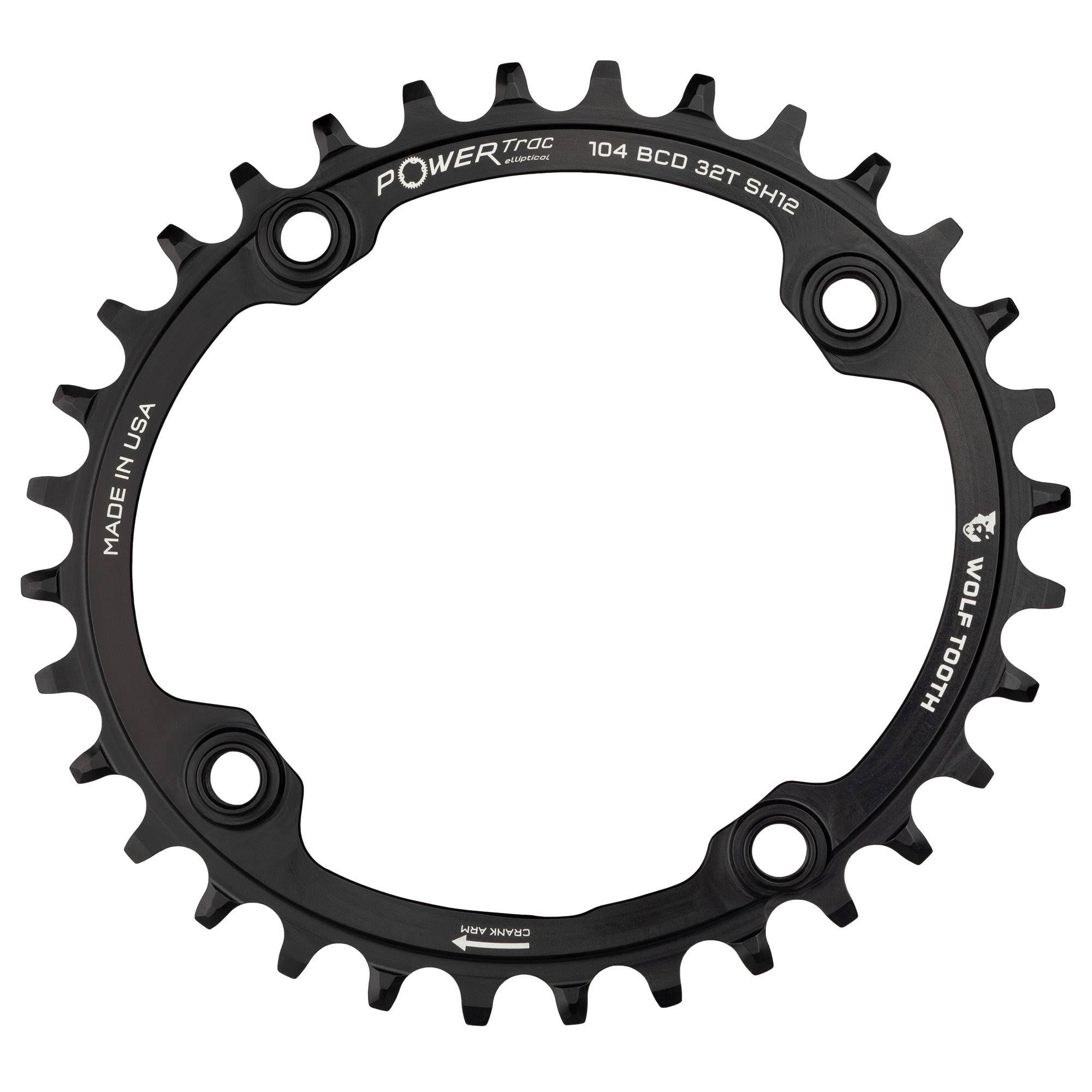 Elliptical 104 BCD 34T Chainring C51517