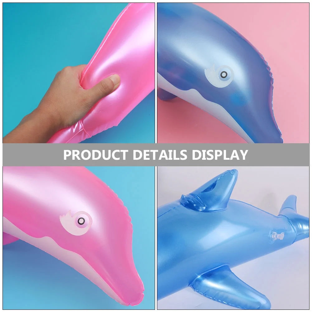 12 Pcs PVC Inflatable Dolphin Toy V233