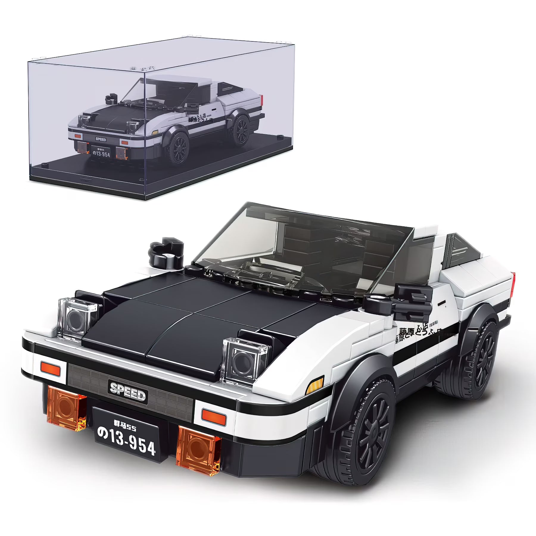 White Speed Champions Car Building Block Set C85607