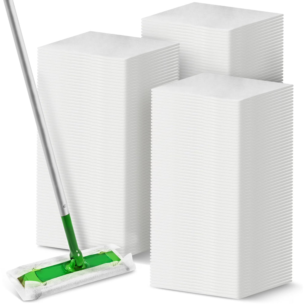 200 Pack Disposable Dry Mop Pads for Floor Cleaning E567