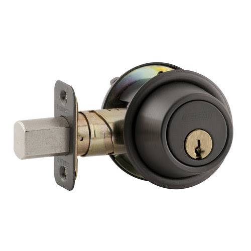 Single Cylinder Deadbolt Satin Chrome H98108