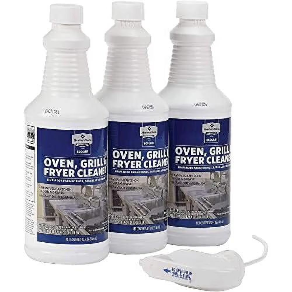 3 Pack Grill Oven And Fryer Cleaner 32 OZ D41210