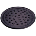 11" Hard Coat Anodized Aluminum Pizza Pan with Nibs U662137