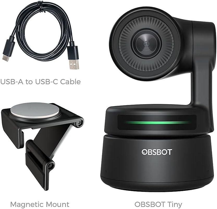 PTZ Webcam with Dual Omni-Directional Mics G696
