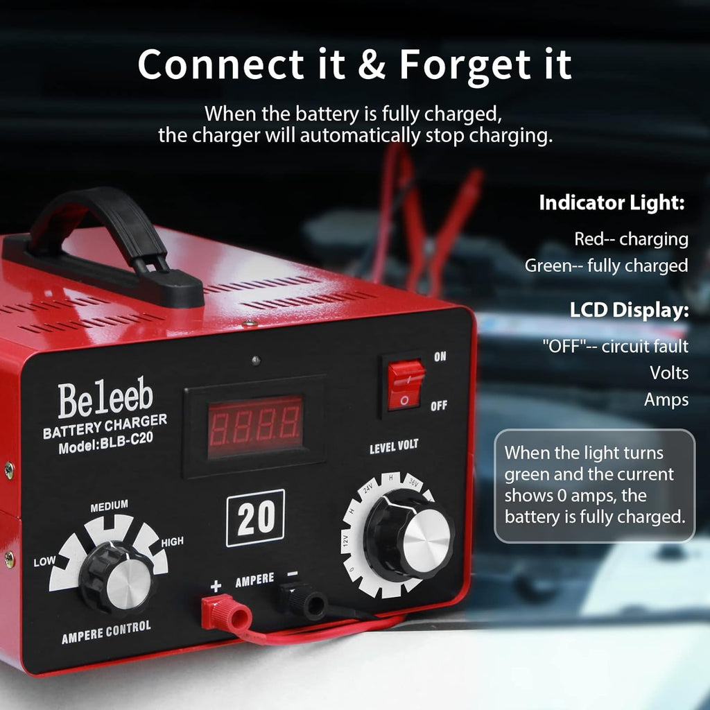 Adjustable Battery Charger 12V 24V 36V 48V with Smart Chip for Lead-Acid Lithium-ion Batteries K34034