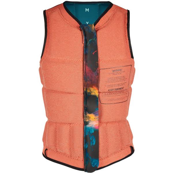 Front Zip Wake Impact Vest Teal B36117