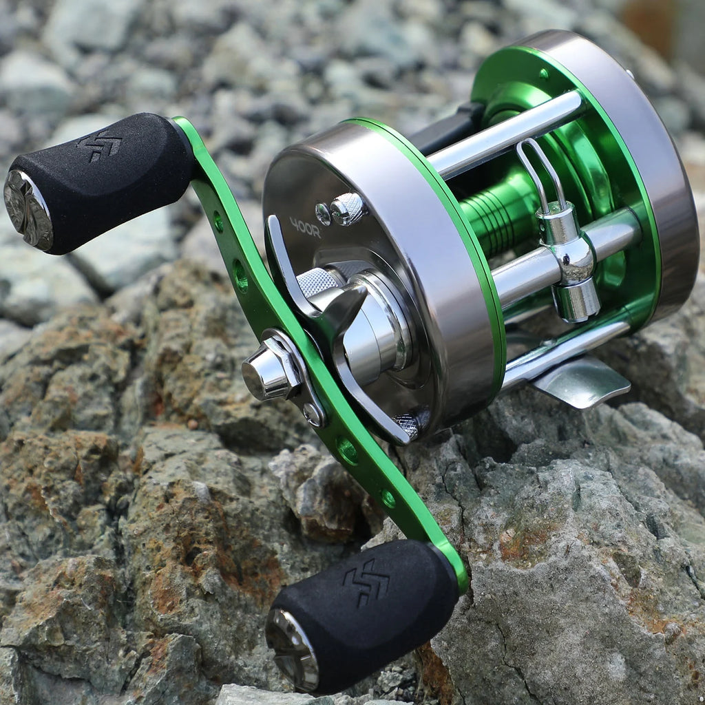 Round Baitcasting Reel Max 22LB Reinforced Metal Body Conventional Reel T253