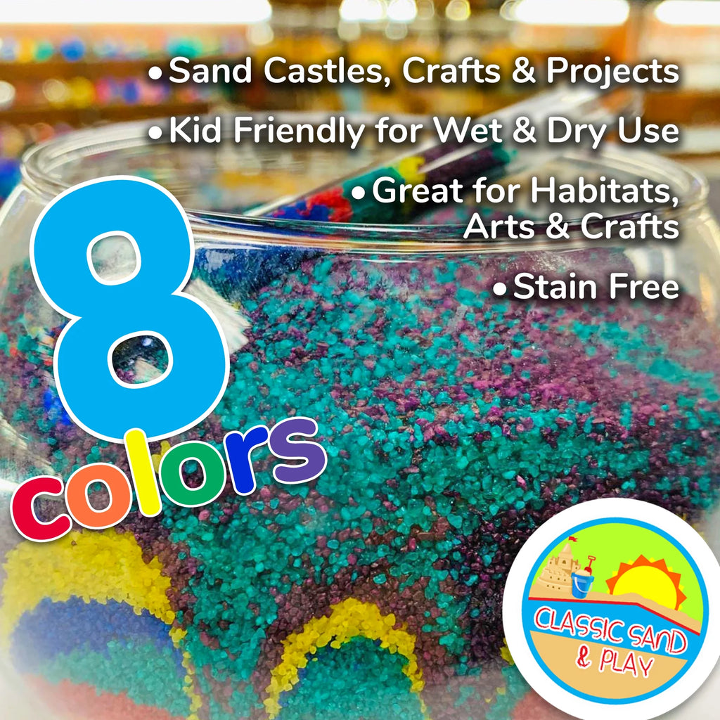 Black Colored Play Sand, 20 lb. Bag I352549